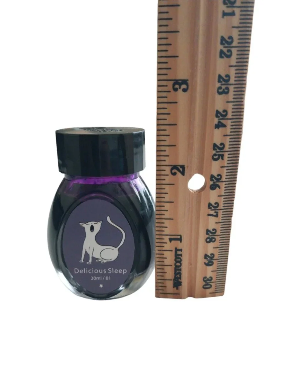 Colorverse Delicious Sleep Fountain Pen Ink Purple 30 Ml Glass Bottle Like New